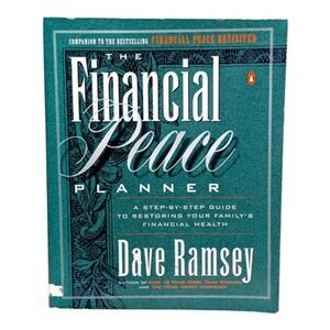 The Financial Peace Planner by Dave Ramsey Restoring Financial Health Book
